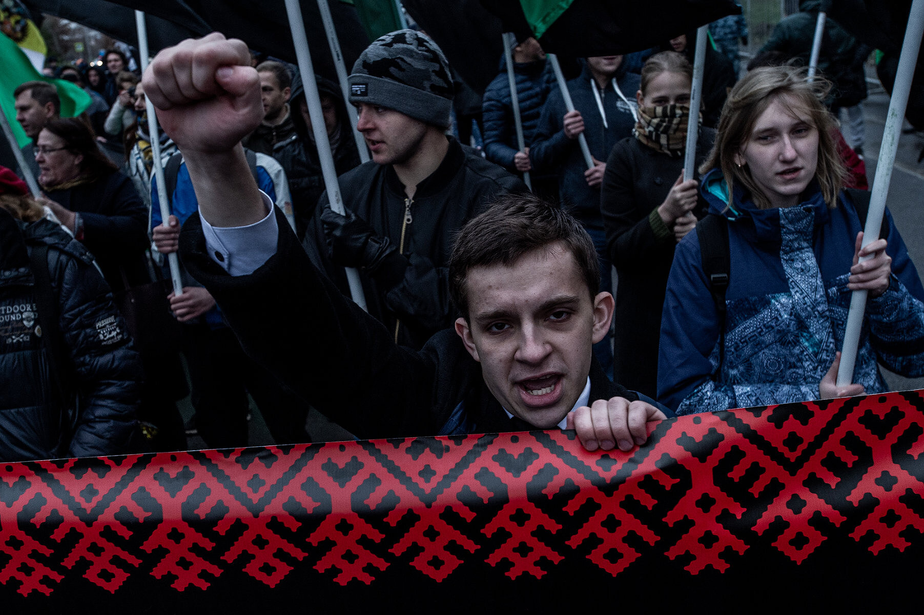 <p>4 ноября, Москва. &laquo;Русский марш&raquo; в Люблино</p>